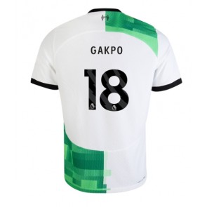 Liverpool Cody Gakpo #18 Replica Away Stadium Shirt 2023-24 Short Sleeve